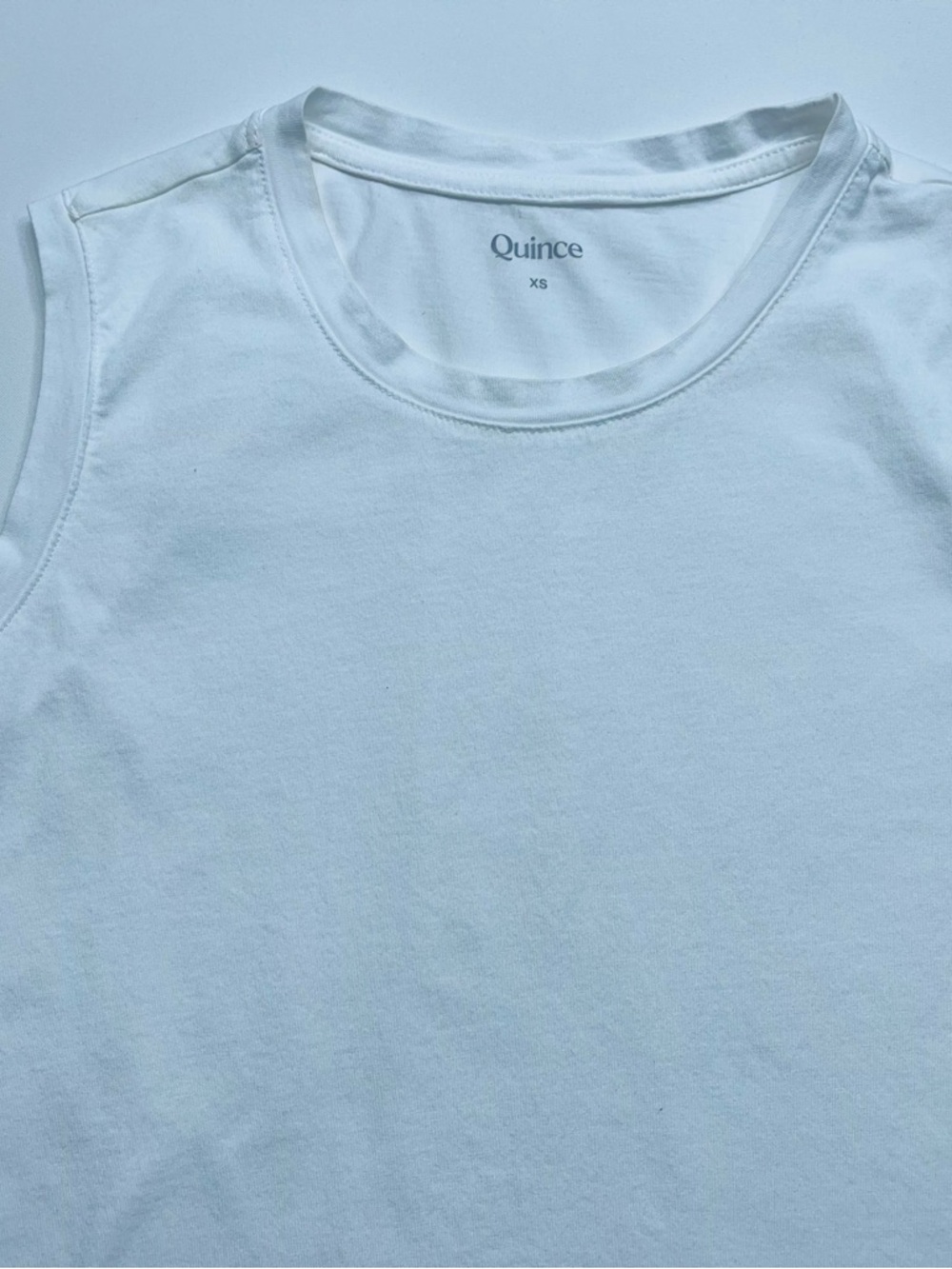 Quince Cotton Modal Muscle Tank Womens Size XS White - Picture 2 of 8